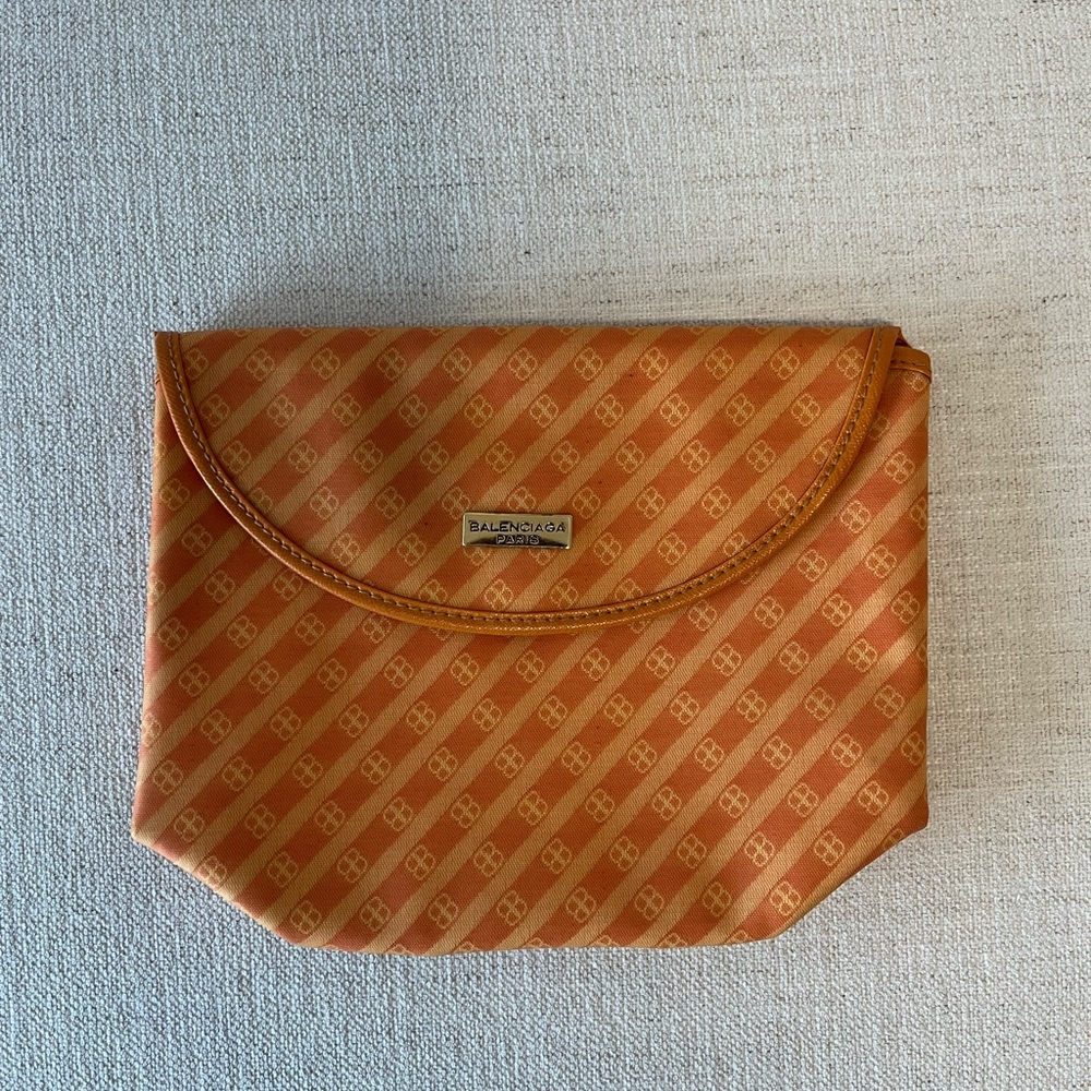 Vintage Balenciaga Clutch or Cosmetic Bag